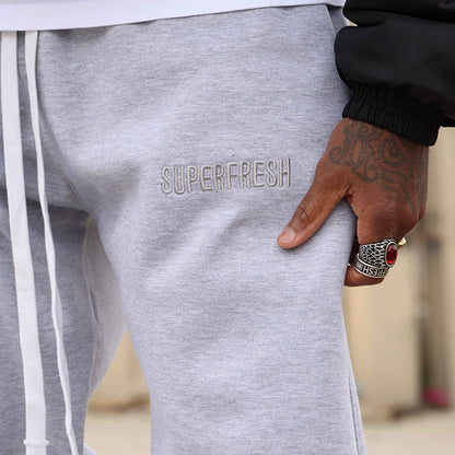 Raw Edge Baggies (Heather Gray)