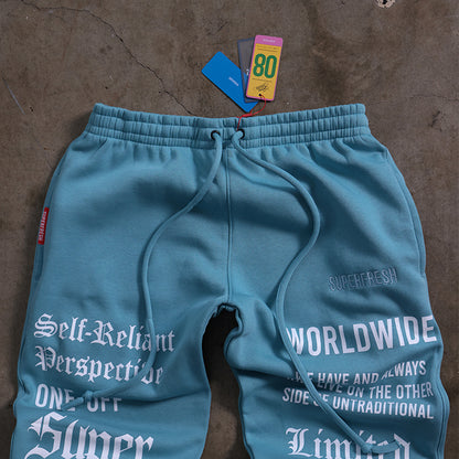 All Weather Sweatpants Baggy (Aqua Blue)