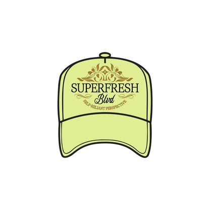 Yellow BLVD Trucker Snap