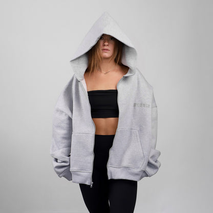 Short Sleeve Hoodies (H-Grey)