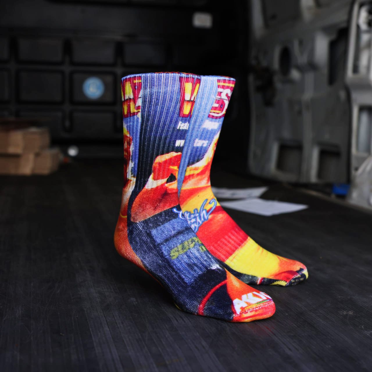 Wrestle Mania 1 Socks