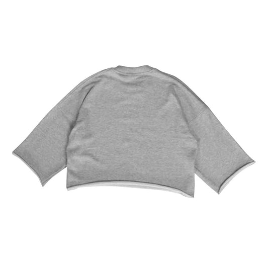 Short Sleeve Crewneck Sweatshirts (H-Grey)
