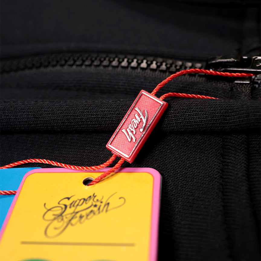 Short Sleeve Hoodies (Black)