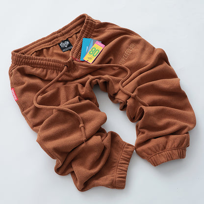 Towel Sweatpants Baggy (Camel)