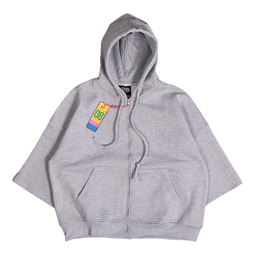 Short Sleeve Hoodies (H-Grey)