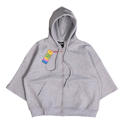 Short Sleeve Hoodies (H-Grey)