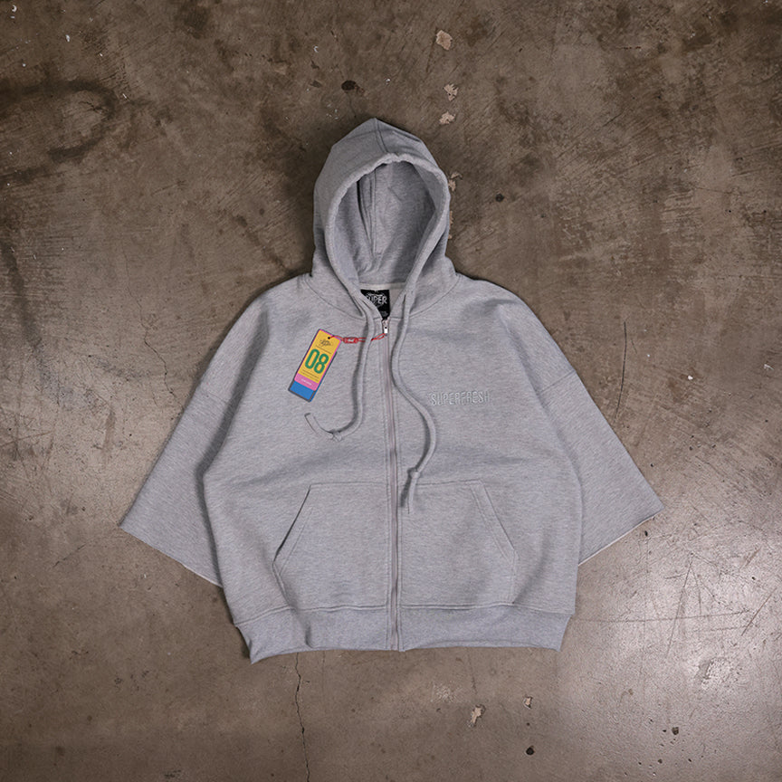 Short Sleeve Hoodies (H-Grey)