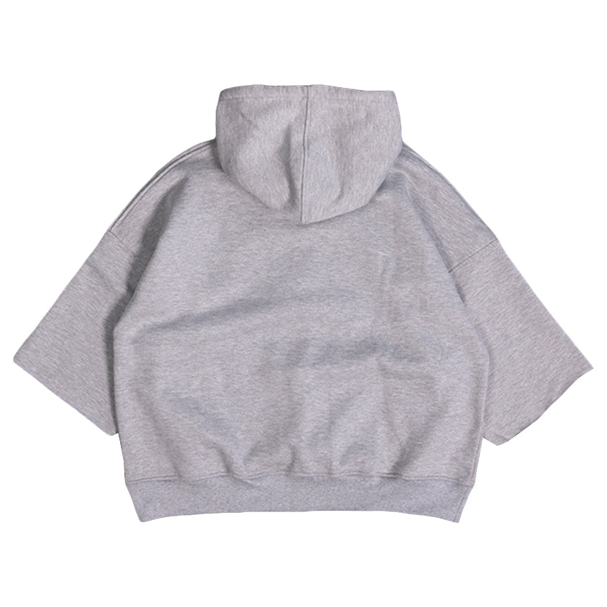 Short Sleeve Hoodies (H-Grey)