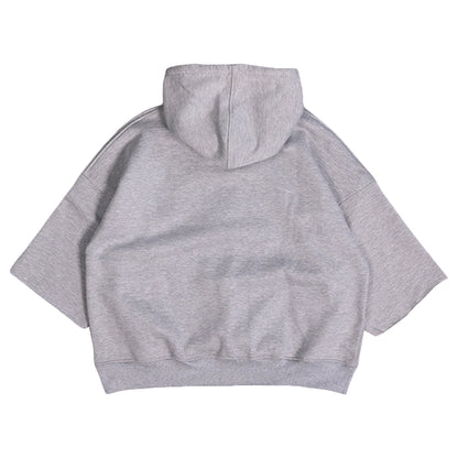 Short Sleeve Hoodies (H-Grey)
