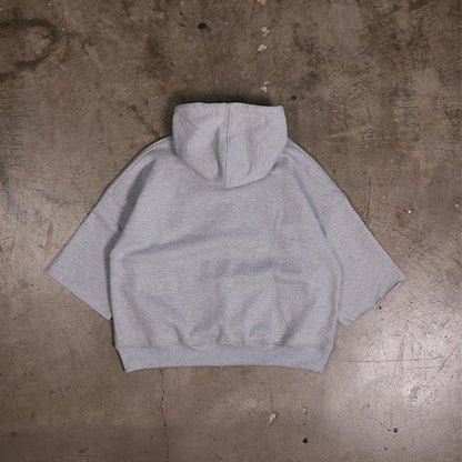 Short Sleeve Hoodies (H-Grey)