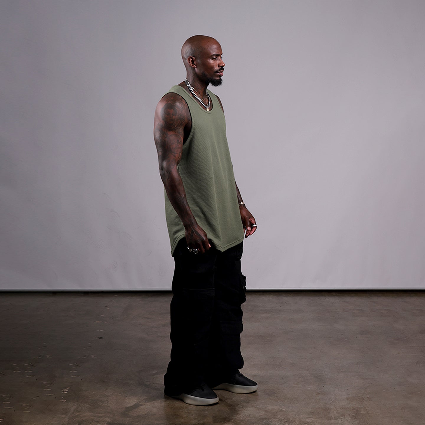 Tank Top Men (Olive Green)